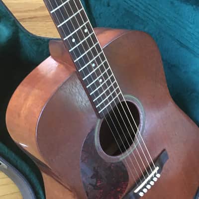 Lefty Vintage C.F. Martin D15 Mahogany Dreadnought Acoustic Guitar Left Solid Woods USA OHSC Polished Finish Relic image 5