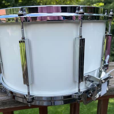 Tama AW318 Artwood Gibraltar 14x8” Snare - Piano white image 12