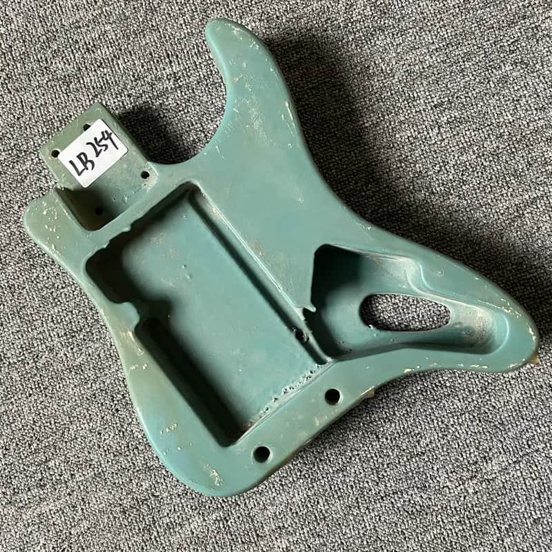 Green DIY Project Traveler Guitar Body image 1