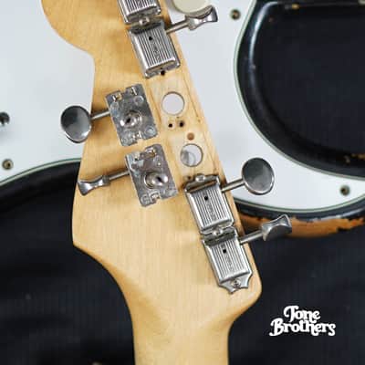 7.4LB, 1-Owner! 1963 Fender Stratocaster Sunburst image 17