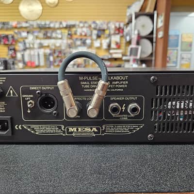 Mesa Boogie Walkabout Compact 300-Watt Bass Amp Head 2001 - 2017 - Silver image 5
