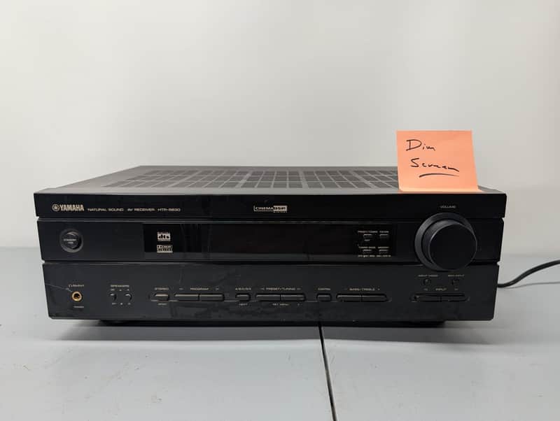 Yamaha HTR-5630 Receiver HiFi Stereo Vintage 5.1 Channel Home Audio AM/FM image 1