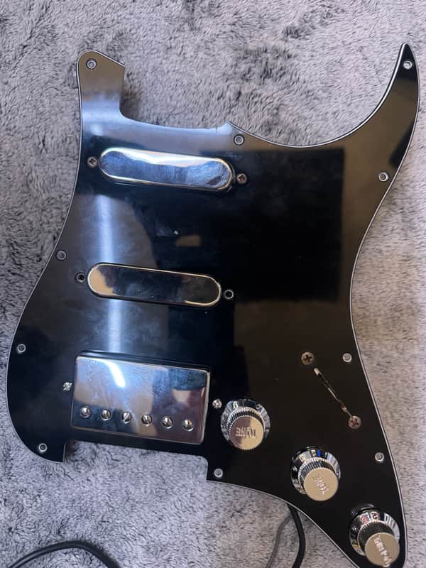 Squier Stratocaster Loaded HSS Pickguard - Early 2000’s image 1