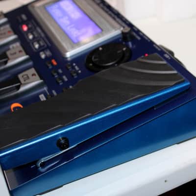 New Open Box Roland GR-55 Guitar Synthesizer Blue complete with GK-3 pickup image 7