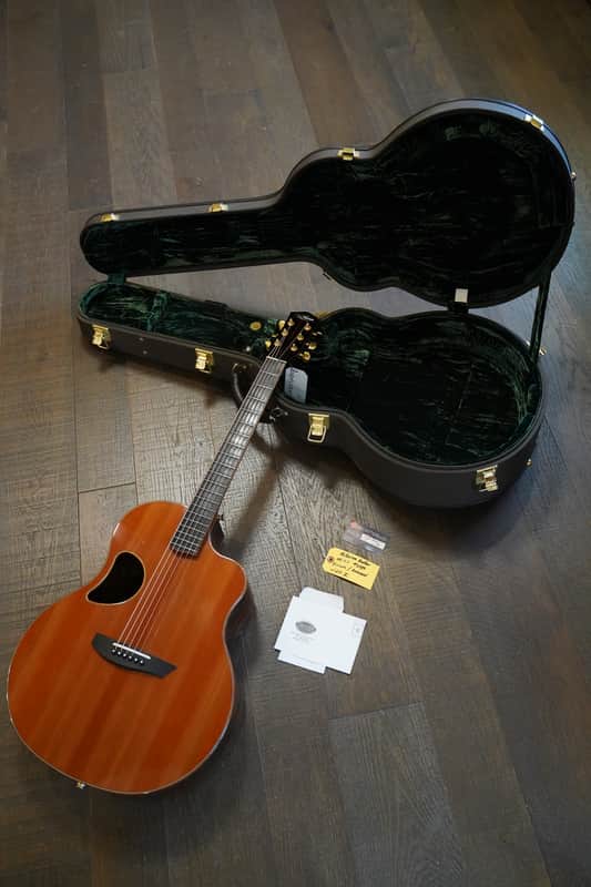 2003 McPherson MG-4.5 Ziricote Redwood Acoustic/Electric Guitar + OHSC image 1