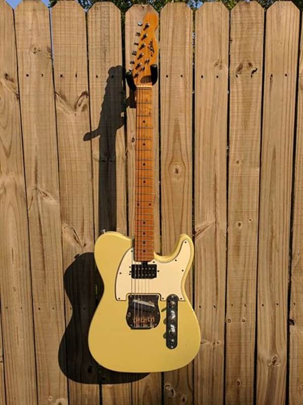 1970s Aria Telecaster Aged White Made in Japan | Reverb