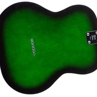 Burns Steer BL-1000-GRS04 Green Burst Electric Guitar image 5