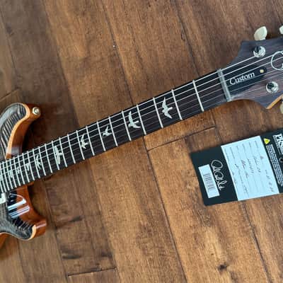 PRS Custom 24 Electric Guitar Charcoal Hybrid Package Pattern Thin 10-Top 0397875 image 8