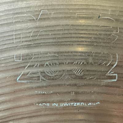Paiste 16" 2002 Crash Cymbal 1977 Black Label - 995 grams image 4