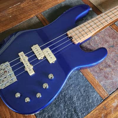 Charvel San Dimas Pro Mod PJ bass w/case - mystic blue image 1