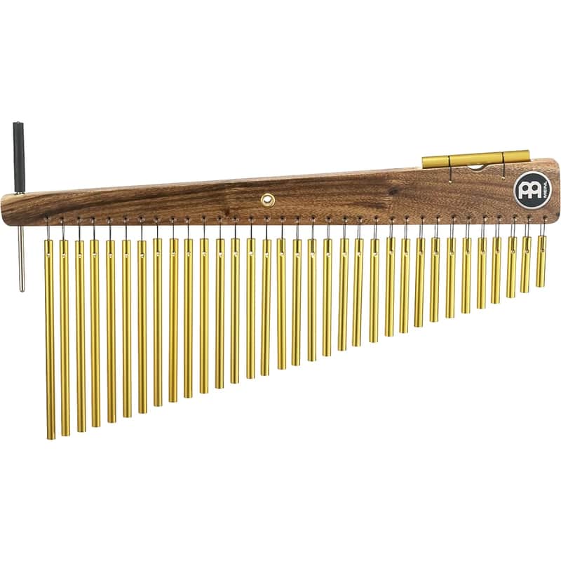 Meinl Percussion Gold Anodized Aluminum Alloy Single Row Chimes, 33 Bars, 2-YEAR WARRANTY (CH33HF) image 1