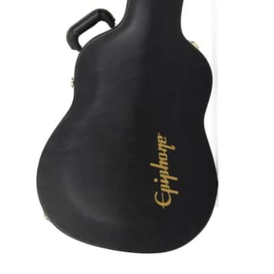 New Epiphone Hummingbird Studio Electric Cutaway Acoustic-electric Guitar Antique Natural Deluxe Hardshell Case Included image 10
