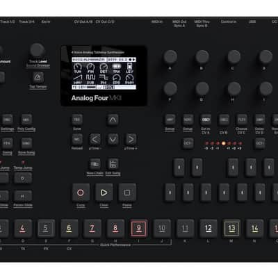 Elektron Analog Four MKII Black