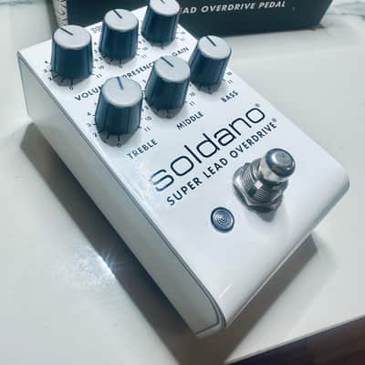 Soldano SLO Pedal 2022 - Present - White image 1