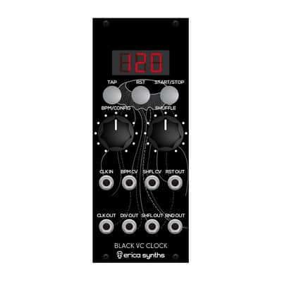 Erica Synths Black VC Clock V2
