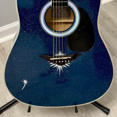 Estaban American Legacy Starlight Limited Edition Blue Sparkle Mid 2000’s - Blue Sparkle image 1