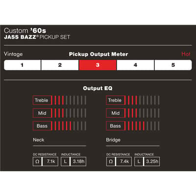 Fender Custom Shop '60s Jazz/J-Bass Pickup Set - Black - 099-2101-000 image 8