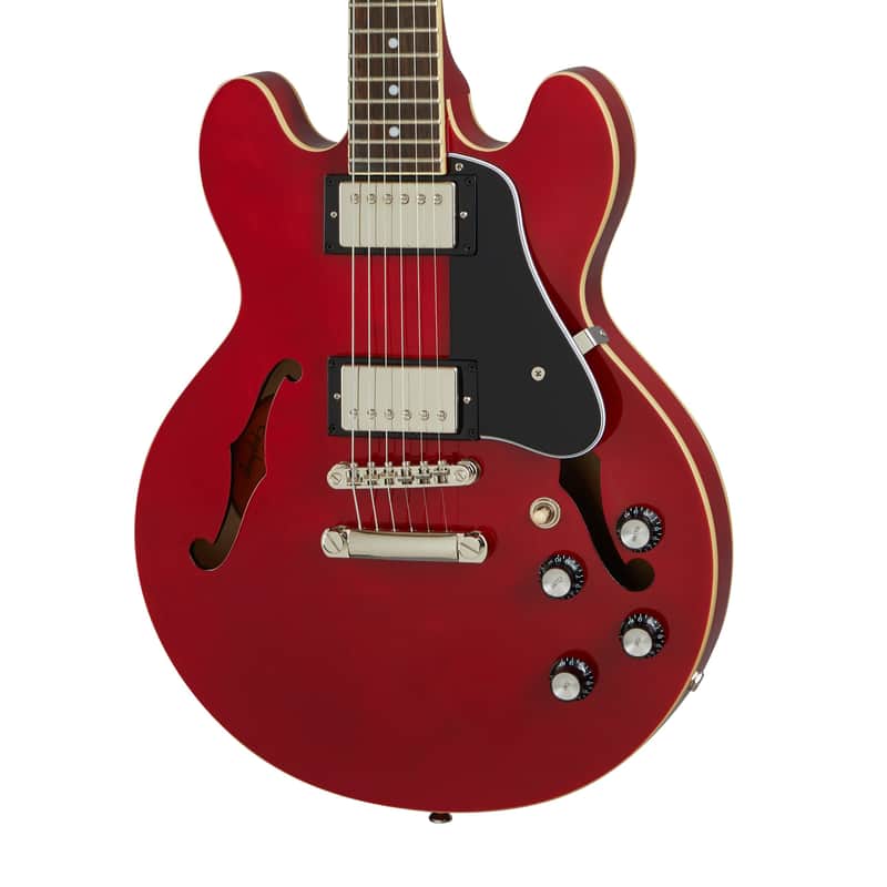 Epiphone ES-339 Semi-Hollowbody Electric Guitar, Cherry image 1