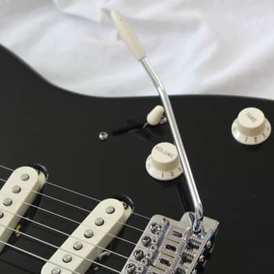 2006 Fender Stratocaster No Pickguard FSR Limited Edition 60th Diamond Anniversary Guitar - Black image 6