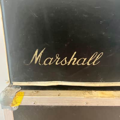 1971 Marshall JMP 50W + Vintage 2x12 Rola Greenback Cab – Original Dagnall Transformer image 19