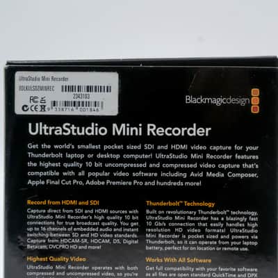 Blackmagic Design UltraStudio Mini Recorder - Thunderbolt with Box Bild 6