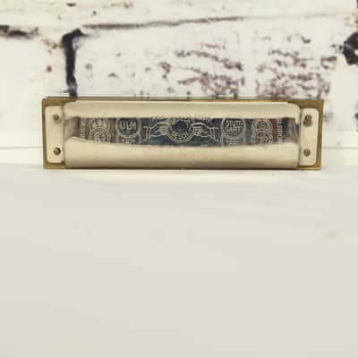 Vintage Hohner Marine Band 1896 Harmonica Key C New Old Stock image 1