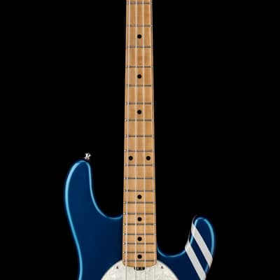 Ernie Ball Music Man StingRay 3 EQ H - Blue Pearl #36188 with Gig Bag image 5