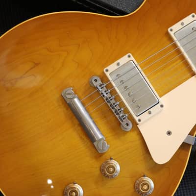 1996 Gibson Custom Shop 1958 Historic Reissue Les Paul Standard Electric Guitar Lemonburst + HSC Bild 4