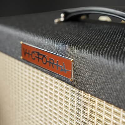 Victoria Amps, VickyVerb Black-Tweed image 2