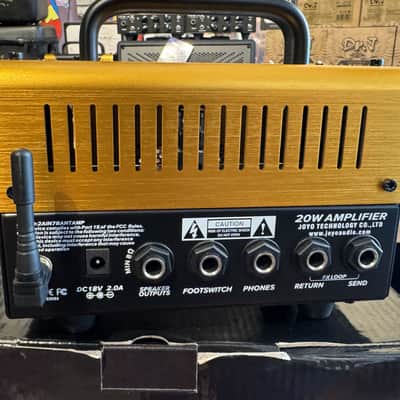 Joyo BanTamP JDC LIMITED José de Castro “JOPI” Signature JackMan 20-Watt Tube Preamp Guitar Head image 20