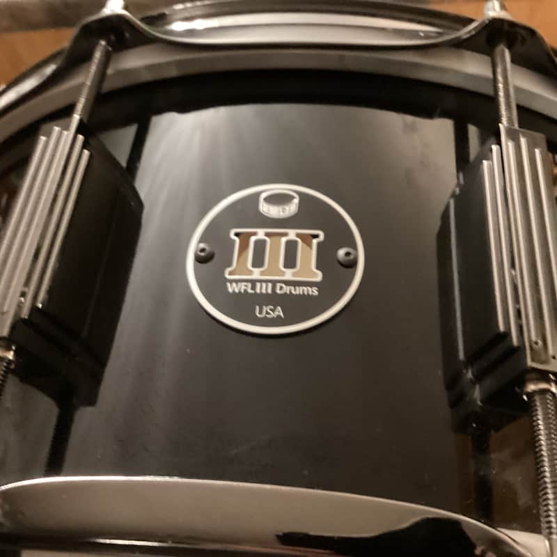 WFL III 14×6 1/2 BLACK SNARE DRUM image 1