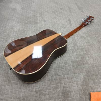 Vintage 1973 Morris W-40 Dreadnought w/ Original Hard Shell Case image 2