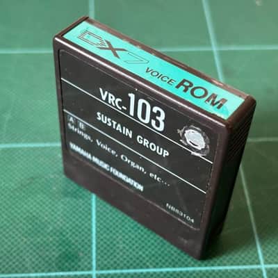 YAMAHA DX7 VOICE ROM VRC-103 SUSTAIN GROUP