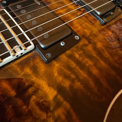 ESP E-II Horizon FR-II 2021 - Present - Tiger Eye Sunburst image 7