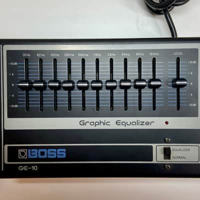 Boss GE-10 Graphic EQ | Reverb