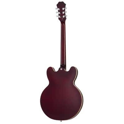 Epiphone Noel Gallagher Riviera Electric Guitar Dark Wine Red imagen 3