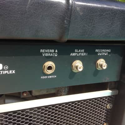 Plush Super 450 Tube Combo Amp 1972 Black Tuck N Roll Kustom Amplifier Twin 2x12 Speakers image 14