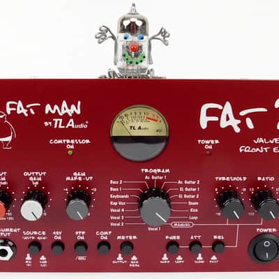 TL Audio Fat Man FAT2 Tube Compressor Mic Preamp +Top Zustand OVP+ 1,5J Garantie image 6