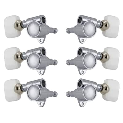Genuine Grover Vintage Original Rotomatic 3x3 Chrome, Pearloid image 1