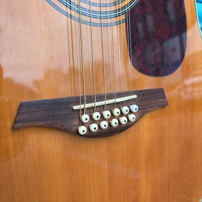 Pre-Loved Vintage V400-12 12 String Acoustic Guitar image 9