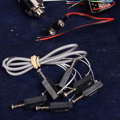 Mike Christian Piezo Strat Bridge Pickup, Acoustic Sound, NOS, Active Electronics image 1