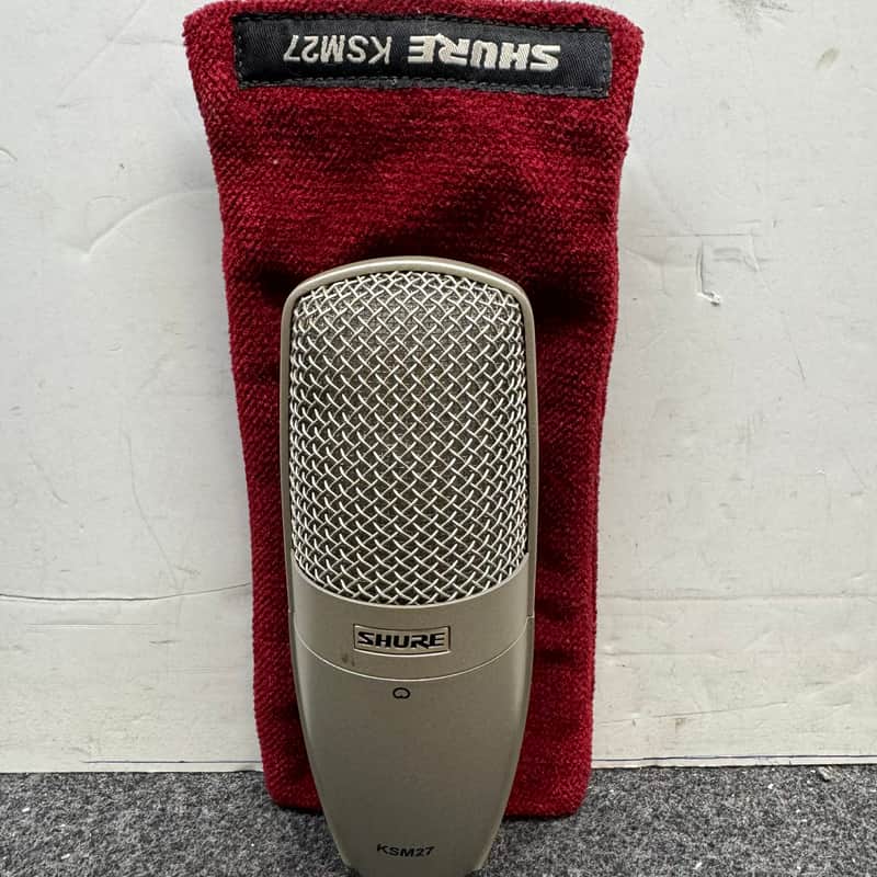 Shure KSM27 Large Diaphragm Cardioid Condenser Microphone | Reverb
