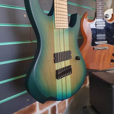 Agile Intrepid Pro 828 Oceanburst 8 String Electric Guitar image 5