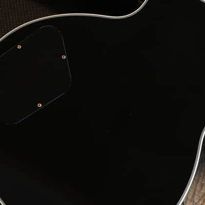2013 Gibson Les Paul Custom Electric Guitar Black Ebony + COA HSC image 14