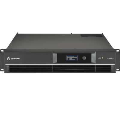 Dynacord C1800FDI 2X950W DSP Install Power Amplifier image 3