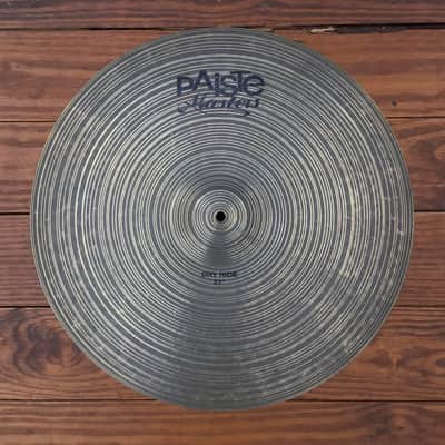 USED Paiste Masters 21" Dry Ride Cymbal image 1