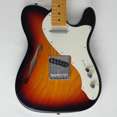 Fender American Original 60s Thinline Telecaster - USA 2020 - 3 Color Sunburst - Mit Koffer image 4
