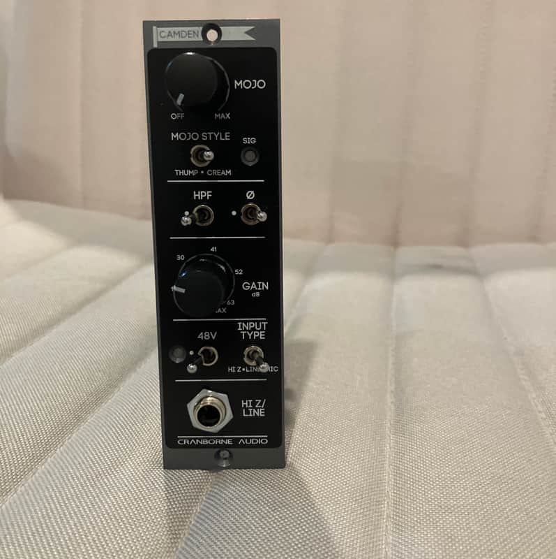 Cranborne Audio Camden 500 Series Microphone Preamp 2020 - Present - Black image 1