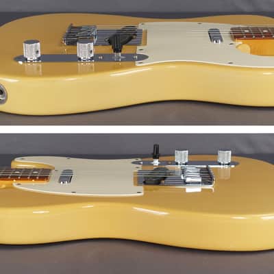 1984 Fender Telecaster Vintage American Top Loader Bridge Ivory White Blonde E3 with Hardshell Case image 4