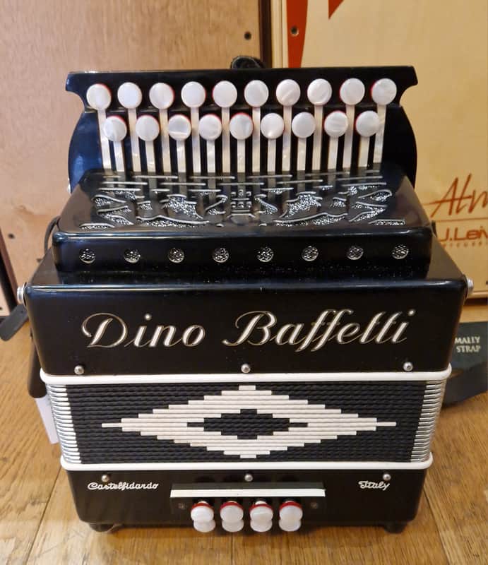 Dino Baffetti Black Pearl I Melodeon early 2000s - black image 1